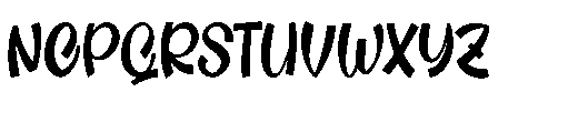 Stand Rolling Light Stand Rolling Regular Font UPPERCASE