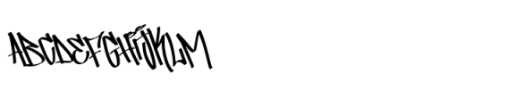 Standerik Graffiti Regular FONT