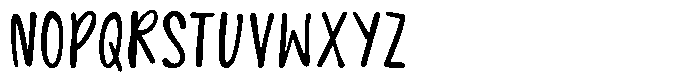 Standing Stars Sans Font UPPERCASE