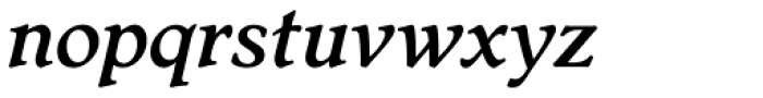 Stanhope RR Medium Italic Font LOWERCASE
