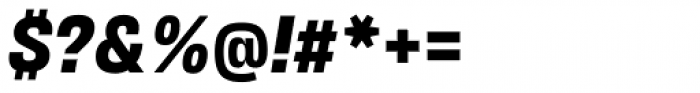 Stapel Narrow Bold Italic Font OTHER CHARS