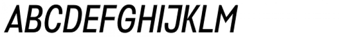 Stapel Narrow Italic Font UPPERCASE