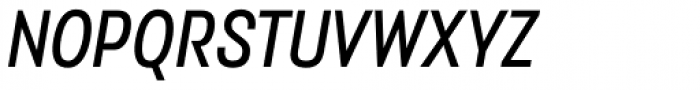 Stapel Narrow Italic Font UPPERCASE