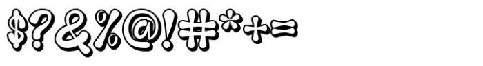 Star Candy 3d Display Shadow Regular Font OTHER CHARS