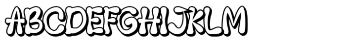 Star Candy 3d Display Shadow Regular Font UPPERCASE