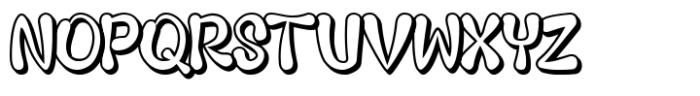 Star Candy 3d Display Shadow Regular Font UPPERCASE