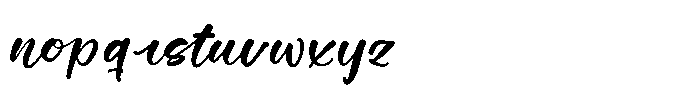 Starfall Nights Regular Font LOWERCASE