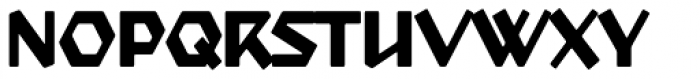 Starfighter TL Std Bold Font UPPERCASE