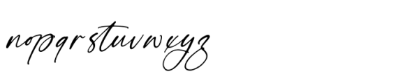 Starlight Tonight Italic Font LOWERCASE