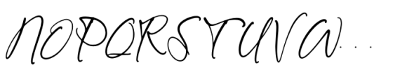 Starlight Tonight Regular Font UPPERCASE