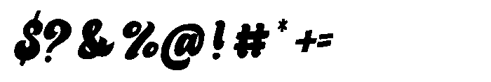 Starlit Layover Font OTHER CHARS