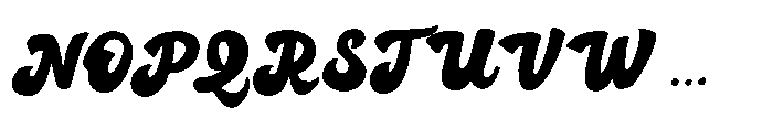 Starlit Layover Font UPPERCASE