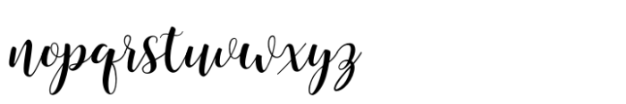 Starnight Font LOWERCASE