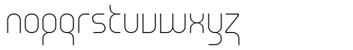 Starpath Extra Light Font LOWERCASE