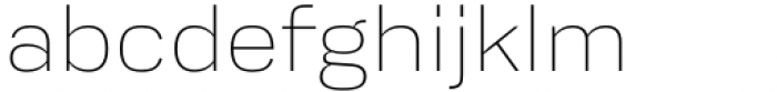 Startup Extralight Font LOWERCASE