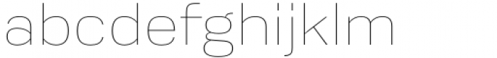 Startup Thin Font LOWERCASE