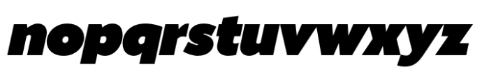 Stasis Ultra Italic Font LOWERCASE