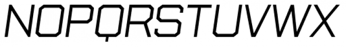 State Wide Italic Font LOWERCASE
