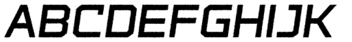 State Wide Rough Semi Bold Italic Font LOWERCASE