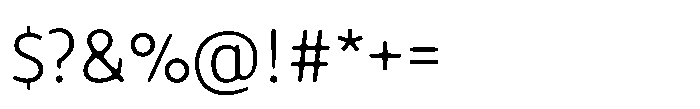 Statos Light Font OTHER CHARS