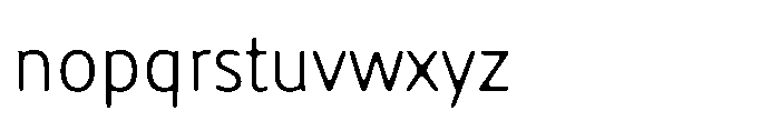 Statos Light Font LOWERCASE