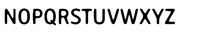 Statos Medium Font UPPERCASE