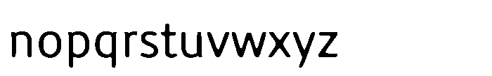 Statos Regular Font LOWERCASE