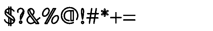 Stavelin - Bold Regular Font OTHER CHARS