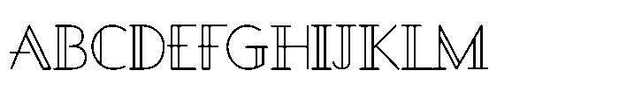 Stavelin Regular Font UPPERCASE