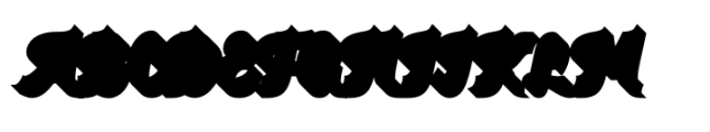 Stay Retro Extrude Font UPPERCASE