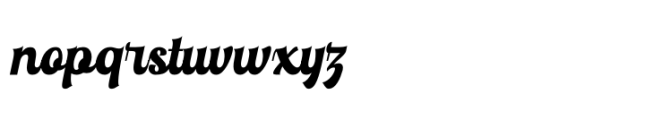 Stay Retro Regular Font LOWERCASE