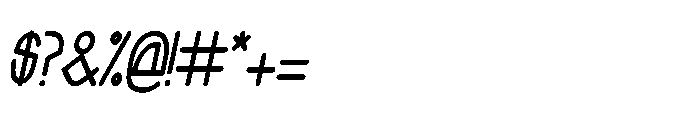 Staylo Italic Regular Font OTHER CHARS