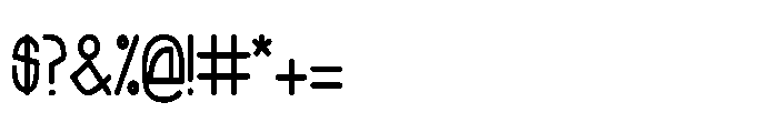 Staylo Regular Font OTHER CHARS