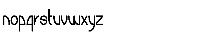 Staylo Regular Font LOWERCASE