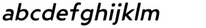 Steagal Rough Medium Italic Font LOWERCASE