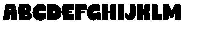 Steam Vision Font UPPERCASE