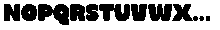 Steam Vision Font UPPERCASE