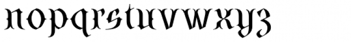 SteamCourt Regular Font LOWERCASE