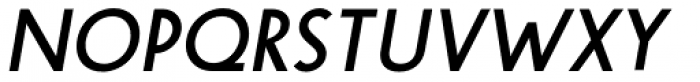 Steamer Medium Italic Font UPPERCASE