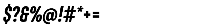 Steclo Extra Bold Italic Font OTHER CHARS