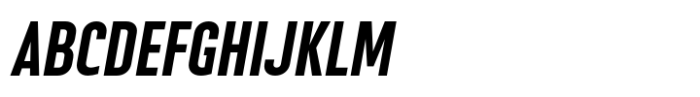 Steclo Extra Bold Italic Font