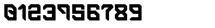 Steel Frame Font OTHER CHARS