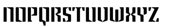 Steel Grrrder Bold Font UPPERCASE