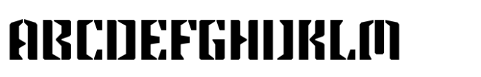 Steel Grrrder Extra Bold Font UPPERCASE