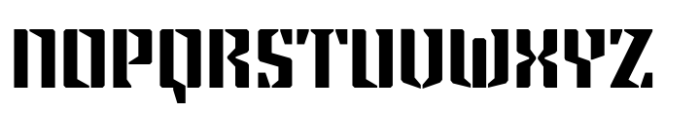 Steel Grrrder Extra Bold Font UPPERCASE