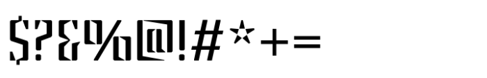 Steel Grrrder Light Font OTHER CHARS
