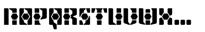 Steel Grrrder Nutjob Font LOWERCASE