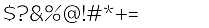Steg Pro Ex Light Font OTHER CHARS