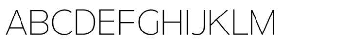 Steg Pro Hairline Font UPPERCASE