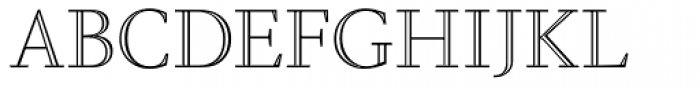 Steinburg Modern Inline Font UPPERCASE